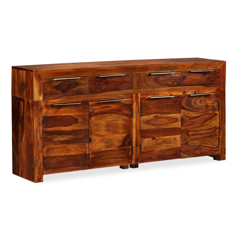 vidaXL Aparador de madera maciza de sheesham 160x35x75 cm 