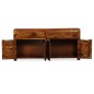 vidaXL Aparador de madera maciza de sheesham 160x35x75 cm 