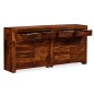 vidaXL Aparador de madera maciza de sheesham 160x35x75 cm 