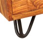 vidaXL Escritorio con 1 cajón y 1 armario de madera maciza de sheesham vidaXL Escritorio con 1 cajón y 1 armario de madera maciza de sheesham
