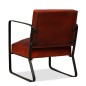 vidaXL Sillón de cuero auténtico marrón vidaXL Sillón de cuero auténtico marrón