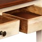 vidaXL Mesa consola de madera maciza de mango 120x30x76 cm vidaXL Mesa consola de madera maciza de mango 120x30x76 cm