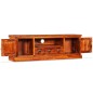 vidaXL Mueble para TV madera maciza de sheesham 120x30x40 cm