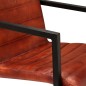vidaXL Sillas de comedor 2 unidades cuero auténtico marrón vidaXL Sillas de comedor 2 unidades cuero auténtico marrón