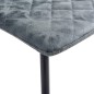 vidaXL Sillas de comedor 2 unidades cuero sintético negro vidaXL Sillas de comedor 2 unidades cuero sintético negro