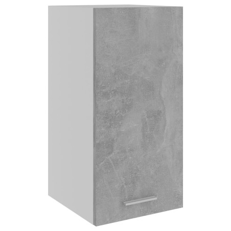 vidaXL Armario colgante gris hormigón 29,5x31x60 cm