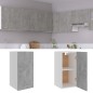 vidaXL Armario colgante gris hormigón 29,5x31x60 cm vidaXL Armario colgante gris hormigón 29,5x31x60 cm