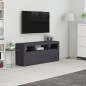 vidaXL Mueble para TV madera contrachapada gris 120x30x50 cm vidaXL Mueble para TV madera contrachapada gris 120x30x50 cm