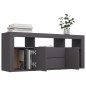 vidaXL Mueble para TV madera contrachapada gris 120x30x50 cm vidaXL Mueble para TV madera contrachapada gris 120x30x50 cm