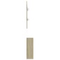 vidaXL Mueble de entrada contrachapada color roble 100x25x76,5 cm vidaXL Mueble de entrada contrachapada color roble 100x25x76,5 cm