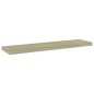 vidaXL Estante estantería 4 uds contrachapada roble Sonoma 40x10x1,5cm vidaXL Estante estantería 4 uds contrachapada roble Sonoma 40x10x1,5cm