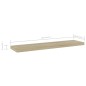 vidaXL Estante estantería 4 uds contrachapada roble Sonoma 40x10x1,5cm vidaXL Estante estantería 4 uds contrachapada roble Sonoma 40x10x1,5cm