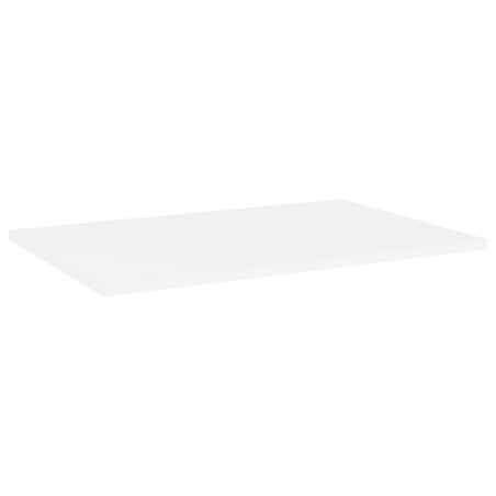 vidaXL Estantes para estantería 4 uds contrachapada blanco 60x40x1,5cm