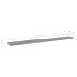 vidaXL Estante estantería 4uds contrachapada gris hormigón 80x10x1,5cm vidaXL Estante estantería 4uds contrachapada gris hormigón 80x10x1,5cm