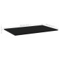 vidaXL Estantes para estantería 4 uds contrachapada negro 80x50x1,5 cm vidaXL Estantes para estantería 4 uds contrachapada negro 80x50x1,5 cm