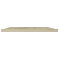 vidaXL Estante estantería 4 uds contrachapada roble Sonoma 80x40x1,5cm vidaXL Estante estantería 4 uds contrachapada roble Sonoma 80x40x1,5cm