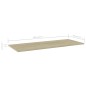 vidaXL Estante estantería 4uds contrachapada roble Sonoma 100x40x1,5cm vidaXL Estante estantería 4uds contrachapada roble Sonoma 100x40x1,5cm