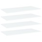 vidaXL Estantes para estantería 4uds contrachapada blanco 100x50x1,5cm vidaXL Estantes para estantería 4uds contrachapada blanco 100x50x1,5cm