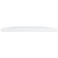 vidaXL Estante para estantería 4 uds madera blanco brillo 100x20x1,5cm vidaXL Estante para estantería 4 uds madera blanco brillo 100x20x1,5cm