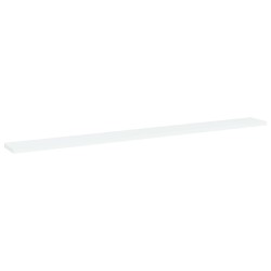 vidaXL Estante para estantería 4 uds contrachapada blanco 100x10x1,5cm