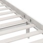 vidaXL Estructura cama madera pino pequeña individual blanca 75x190 cm vidaXL Estructura cama madera pino pequeña individual blanca 75x190 cm