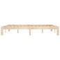 vidaXL Estructura de cama de madera maciza de pino 160x200 cm