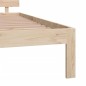 vidaXL Estructura de cama madera maciza de pino 200x200 cm vidaXL Estructura de cama madera maciza de pino 200x200 cm
