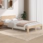 vidaXL Estructura de cama madera maciza de pino 120x200 cm