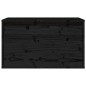 vidaXL Armario de pared de madera maciza de pino negro 60x30x35 cm vidaXL Armario de pared de madera maciza de pino negro 60x30x35 cm