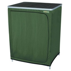 Eurotrail Armario de camping Vallou verde 67x53x86 cm