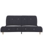 vidaXL Estructura de cama de tela gris oscuro 160x200 cm vidaXL Estructura de cama de tela gris oscuro 160x200 cm