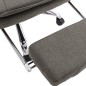 vidaXL Silla de oficina de tela gris vidaXL Silla de oficina de tela gris