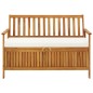 vidaXL Banco de almacenaje de jardín madera maciza acacia 120x63x84 cm vidaXL Banco de almacenaje de jardín madera maciza acacia 120x63x84 cm