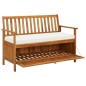 vidaXL Banco de almacenaje de jardín madera maciza acacia 120x63x84 cm vidaXL Banco de almacenaje de jardín madera maciza acacia 120x63x84 cm