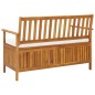 vidaXL Banco de almacenaje de jardín madera maciza acacia 120x63x84 cm vidaXL Banco de almacenaje de jardín madera maciza acacia 120x63x84 cm