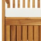 vidaXL Banco de almacenaje de jardín madera maciza acacia 120x63x84 cm vidaXL Banco de almacenaje de jardín madera maciza acacia 120x63x84 cm