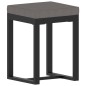 vidaXL Muebles dde jardín 10 pzas y cojines ratán sintético antracita vidaXL Muebles dde jardín 10 pzas y cojines ratán sintético antracita