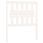 vidaXL Cabecero de cama madera maciza de pino blanco 80,5x4x100 cm