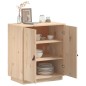vidaXL Aparador de madera maciza de pino 65,5x40x75 cm vidaXL Aparador de madera maciza de pino 65,5x40x75 cm