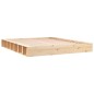 vidaXL Estructura de cama de madera maciza 160x200 cm vidaXL Estructura de cama de madera maciza 160x200 cm