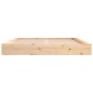 vidaXL Estructura de cama de madera maciza 160x200 cm vidaXL Estructura de cama de madera maciza 160x200 cm