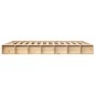 vidaXL Estructura de cama de madera maciza 160x200 cm vidaXL Estructura de cama de madera maciza 160x200 cm