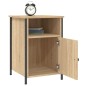 vidaXL Mesitas noche 2 uds madera contrachapada color roble 40x42x60cm vidaXL Mesitas noche 2 uds madera contrachapada color roble 40x42x60cm