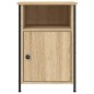 vidaXL Mesitas noche 2 uds madera contrachapada color roble 40x42x60cm vidaXL Mesitas noche 2 uds madera contrachapada color roble 40x42x60cm