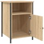 vidaXL Mesitas noche 2 uds madera contrachapada color roble 40x42x60cm vidaXL Mesitas noche 2 uds madera contrachapada color roble 40x42x60cm