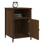 vidaXL Mesita de noche madera contrachapada marrón roble 40x42x60 cm vidaXL Mesita de noche madera contrachapada marrón roble 40x42x60 cm