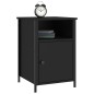 vidaXL Mesitas de noche 2 uds madera contrachapada negro 40x42x60 cm vidaXL Mesitas de noche 2 uds madera contrachapada negro 40x42x60 cm