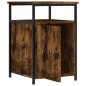 vidaXL Mesitas noche 2 uds madera contrachapada roble humo 40x42x60 cm vidaXL Mesitas noche 2 uds madera contrachapada roble humo 40x42x60 cm
