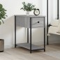vidaXL Mesita de noche madera de ingeniería gris Sonoma 30x60x60 cm vidaXL Mesita de noche madera de ingeniería gris Sonoma 30x60x60 cm