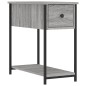 vidaXL Mesita de noche madera de ingeniería gris Sonoma 30x60x60 cm vidaXL Mesita de noche madera de ingeniería gris Sonoma 30x60x60 cm